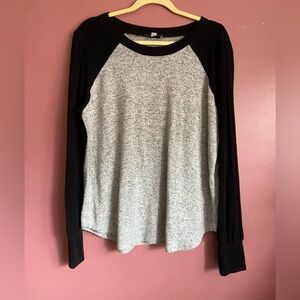 Evereve soft baseball tee XL